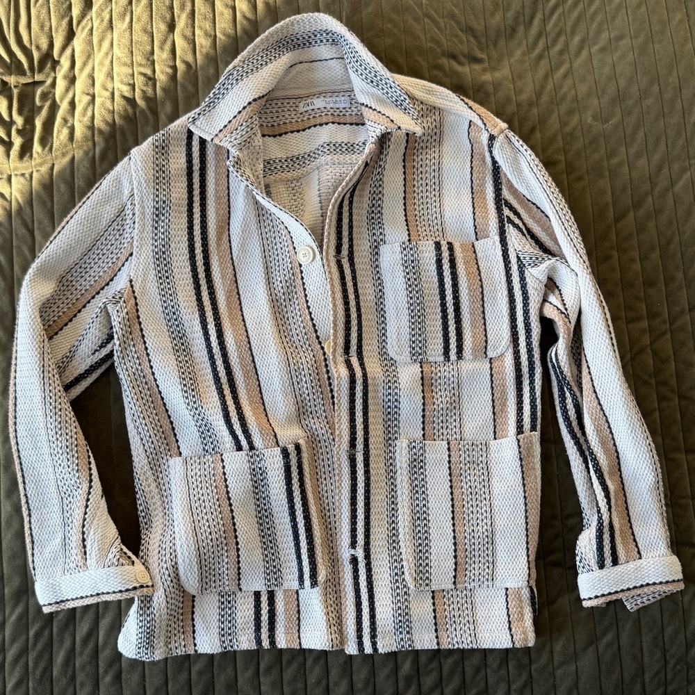 Zara chord cotton jacket - m